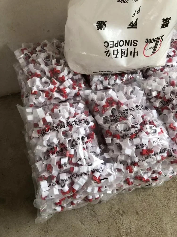 Poultry Stainless Ball valve poultry nipple drinking line poultry farming equipment use