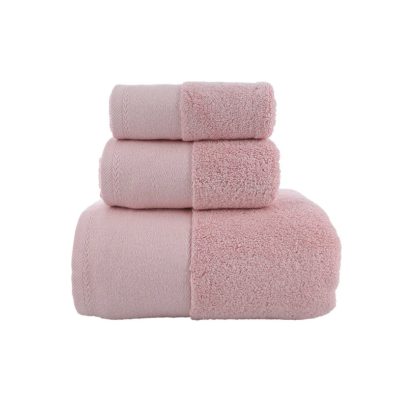 American Styles Home Turkish Cotton 3pcs Quick Dry Shower Towel Set