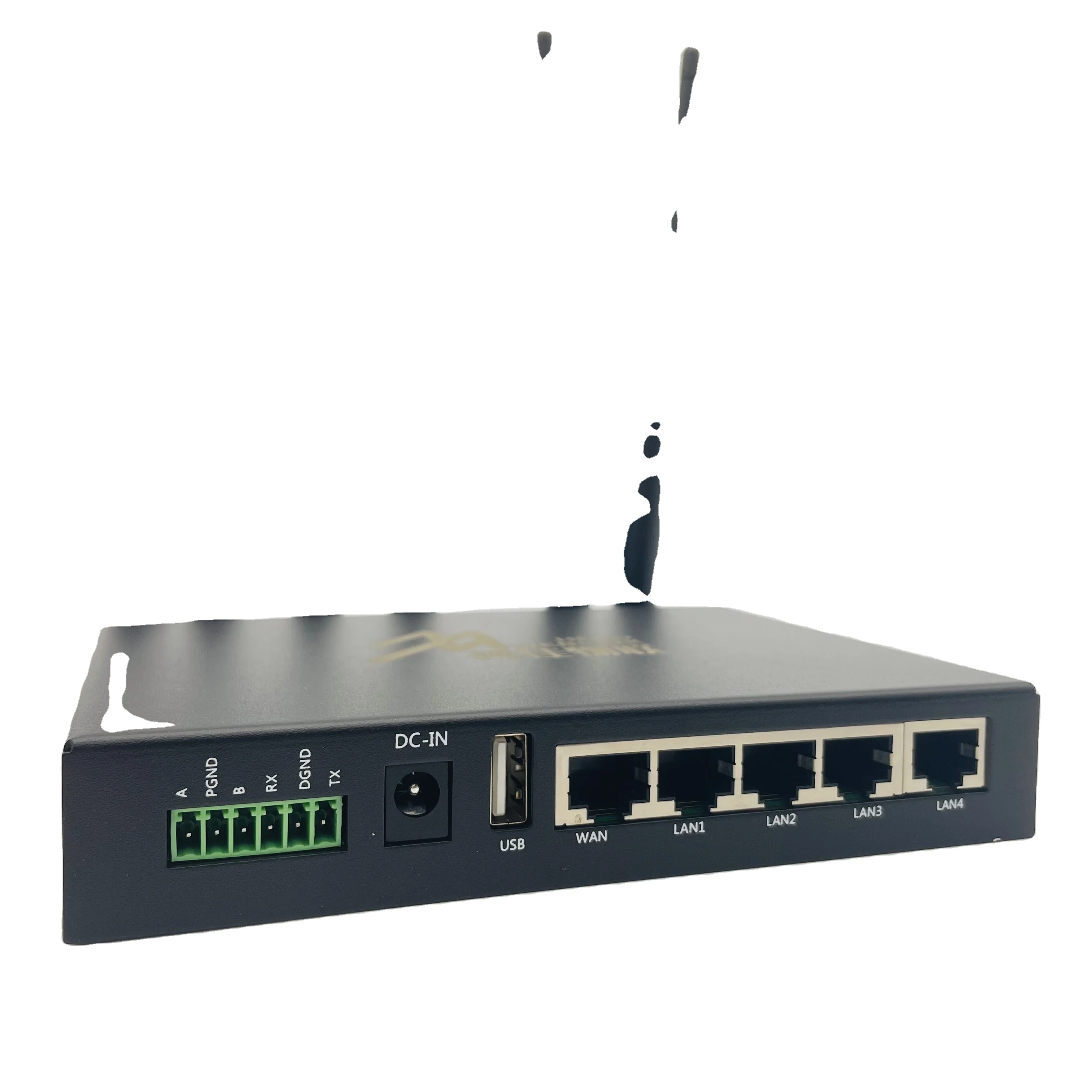 dual SIM CAT12 LTE network Modem 4g wireless industry router with 4 LAN ports