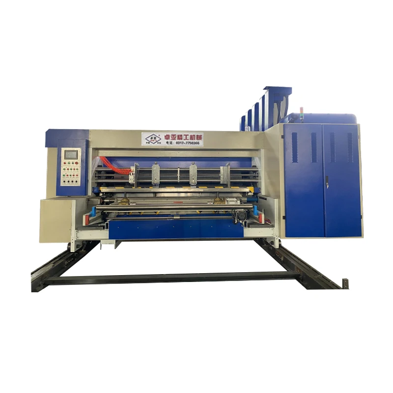 High quality full automatic carton box packing machine rotary carton box packing machine with printer