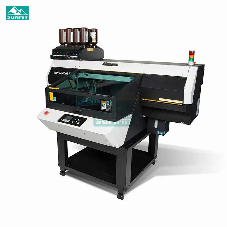 UJF-3042MKII E A3 Flatbed UV Led Printing Machine 3042 Desktop Digital Phone Case Cup Flatbed UV Printer