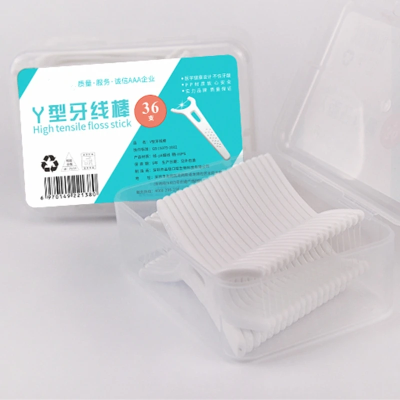 Meyarn Cheap Price Teeth Dental Floss 30pcs Orthodontic Dental Flosser Picks