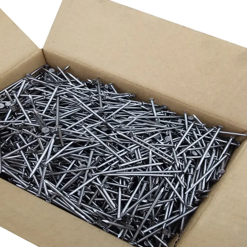 Cheap price 15X15 16X24 17X27 18X30 clavo madera common building iron nail 25kg per carton for construction