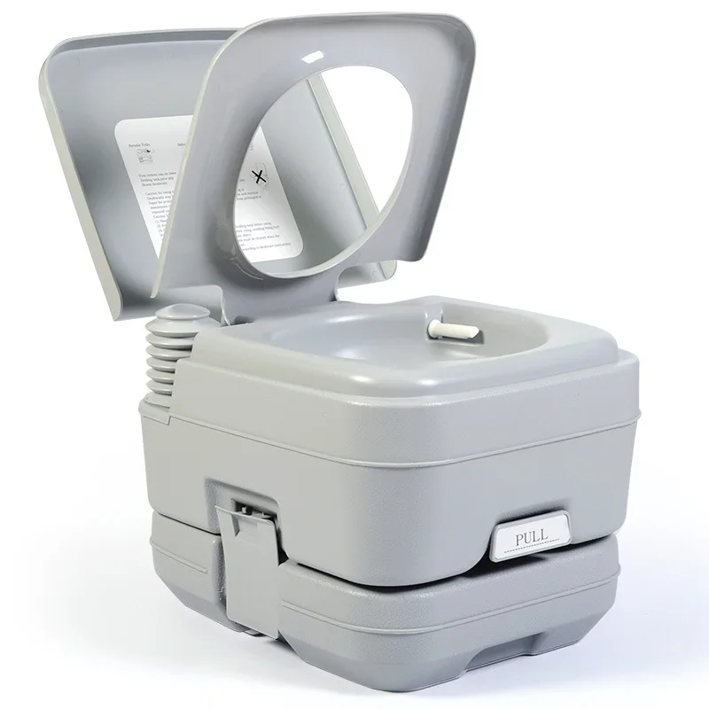 Hot sale PP material deodorize outdoor camping portable toilet price