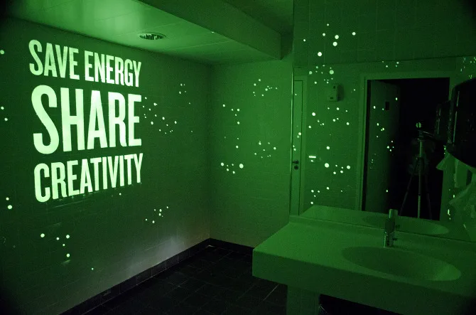 Spray Power Coating Driveway Luminous Paint Luminous Paint