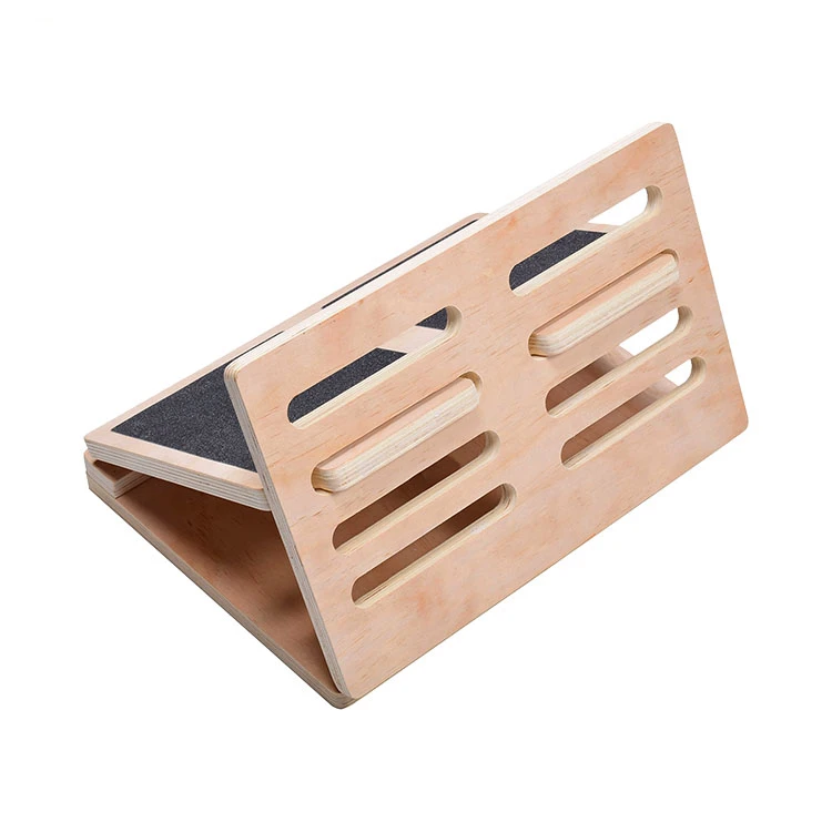 Wholesale Portable Using eco-friendly Adjustable natural Wooden balance Slant Board