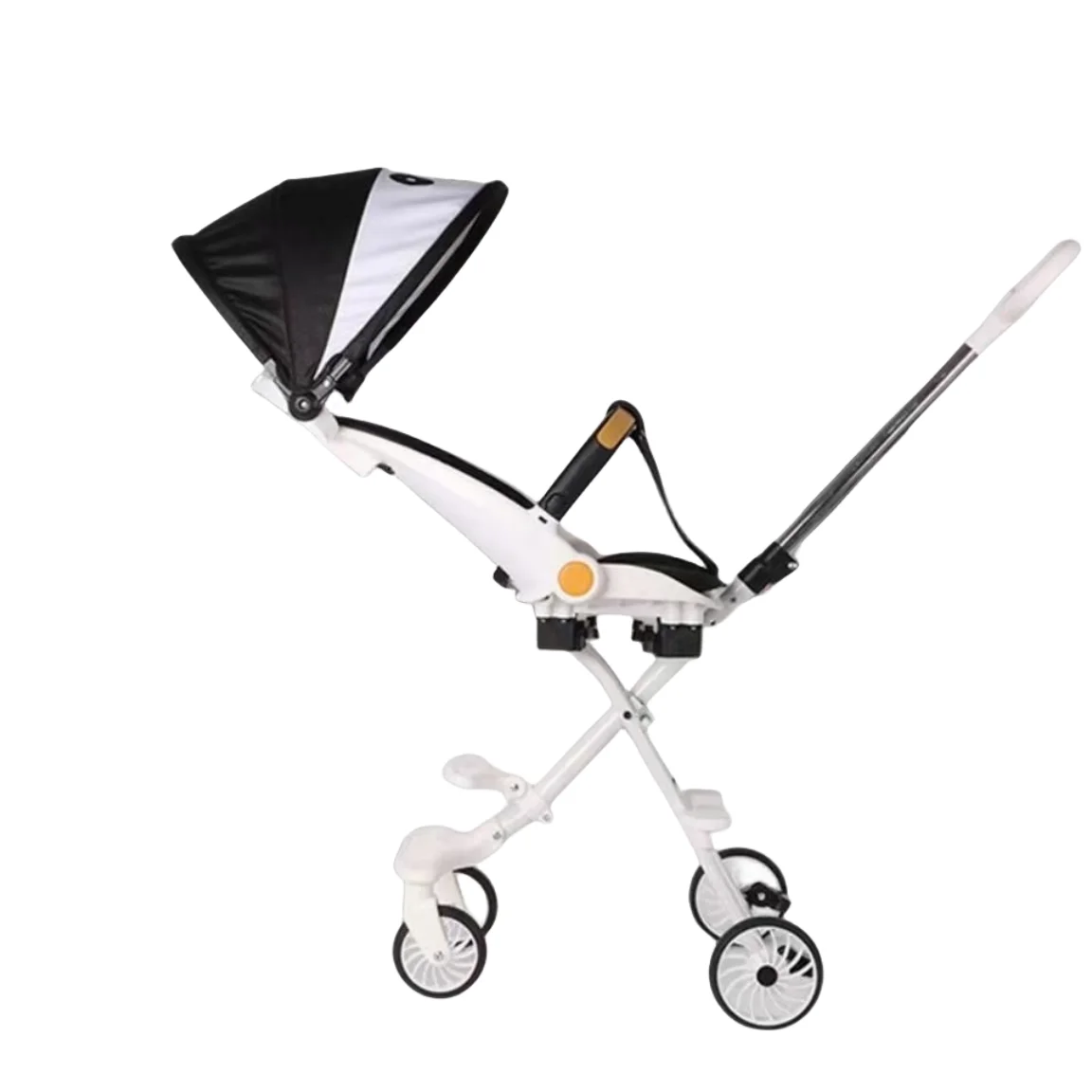 2022 Factory Wholesale High Landscape Light weight Easy Folding Baby Stroller With Canopy