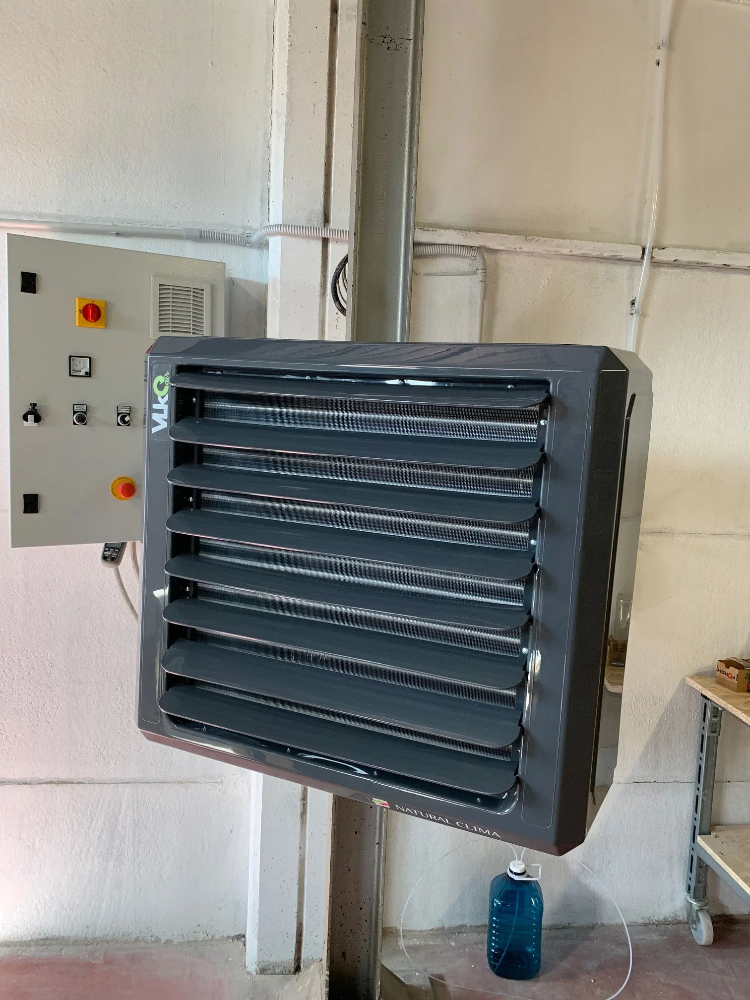 
34Kw Friendly Smart Electrical Industrial Air Heater Heating System Ecological Indoor Wall Ionic Acceleration Boilers 