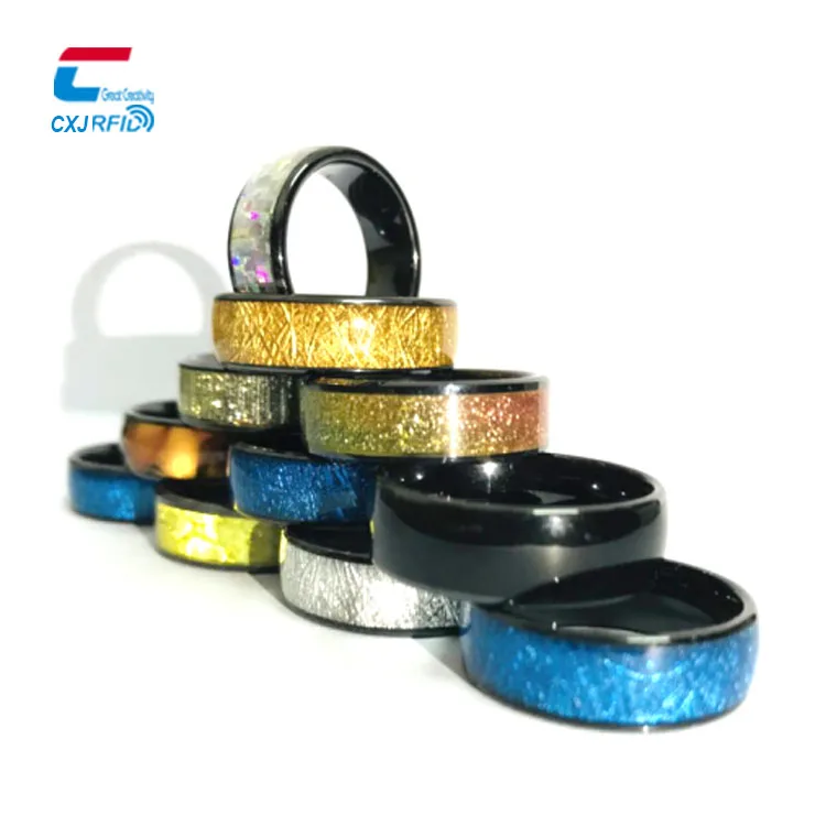 Ceramic RFID Smart Payment NFC Ring