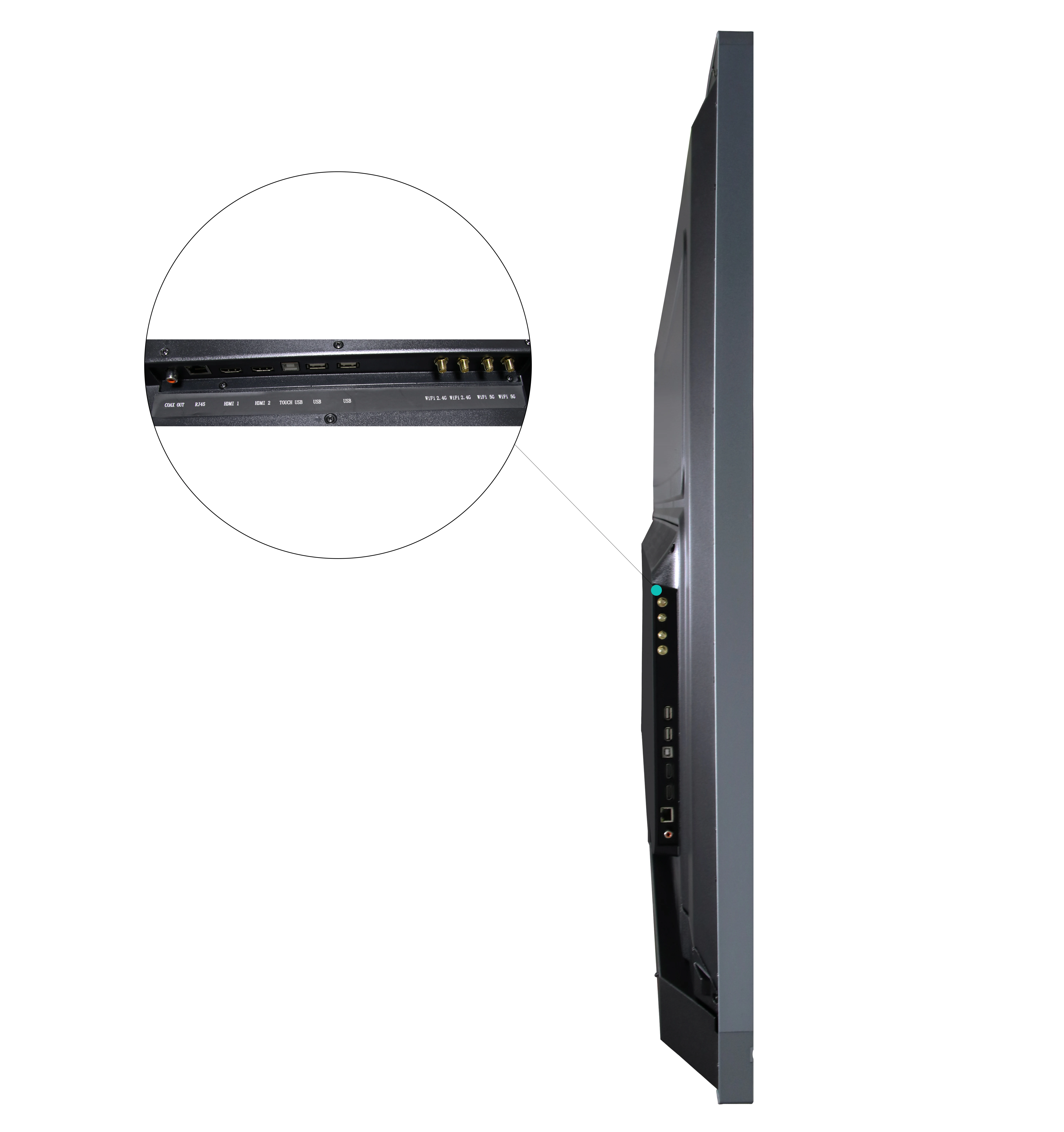 UHD 4K LED smart touch 75 inch interactive board for classroom