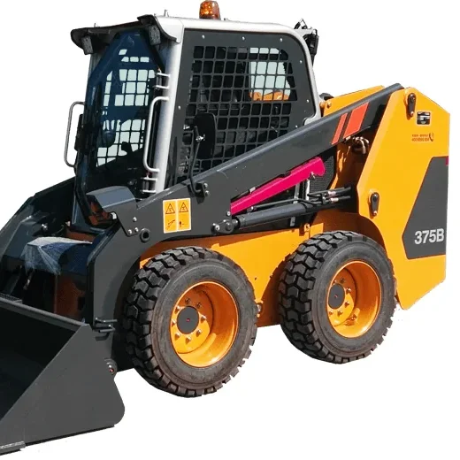 Chinese Hot Sale 0.9 Ton Skid Steer Loader 375B With Yanmar Engine