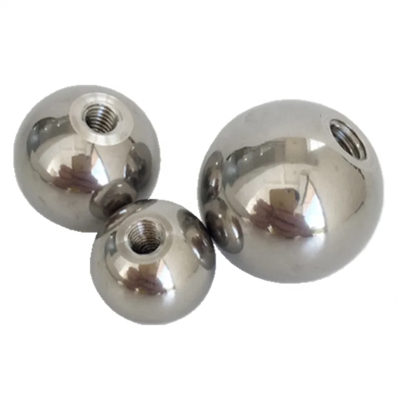 12mm Hollow Threaded Steel Ball Stainless Steel Ball With M4 Thread Hole