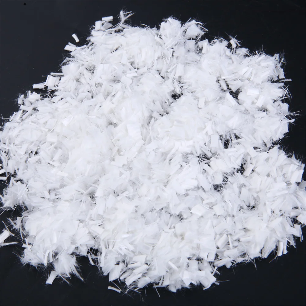 Professional Manufacturer Supply Polyester Staple Fiber Competitive Price PET Concrete Fiber