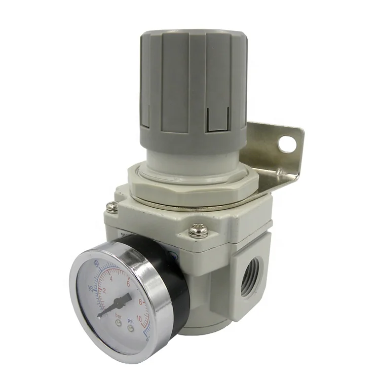 
New Style SMC Type Air Pressure Regulator Air Regulator AR4000-04 With Gauge G1/2 