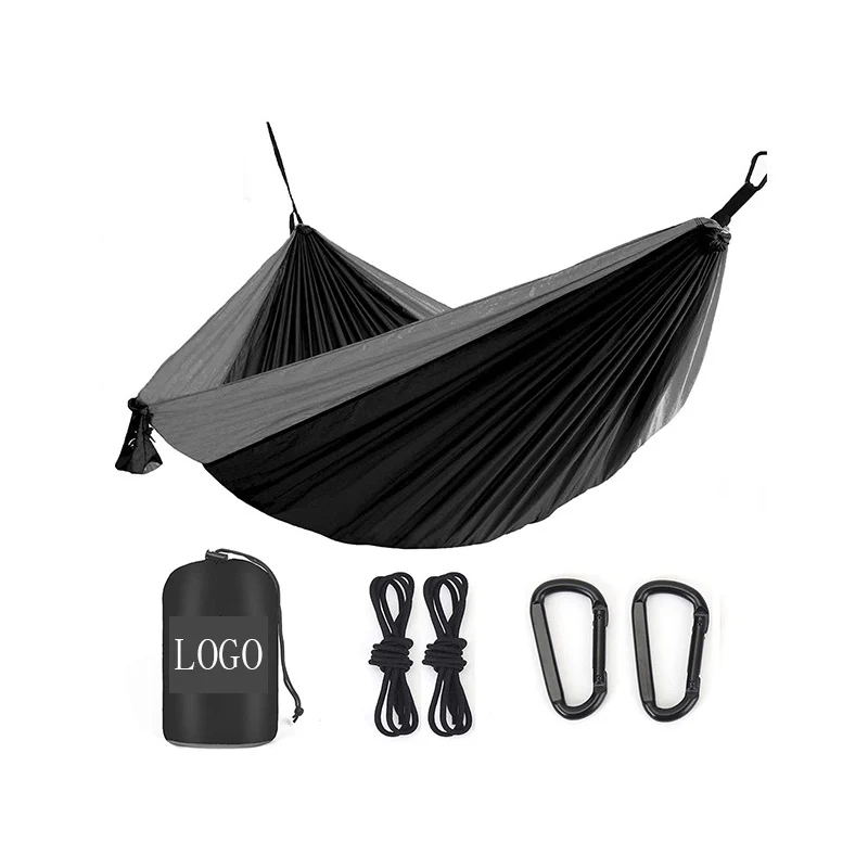 WINPOLAR 2021Custom Logo Super Large Relaxing Double Travel Nylon Parachute easy setup hammock