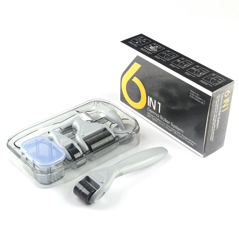 Cvs Mens Beard Growth M7 And Hair 6In1 192 Stainless Steel 0.3 Gts 0.7Mm Heads Derma Rollers Vibration