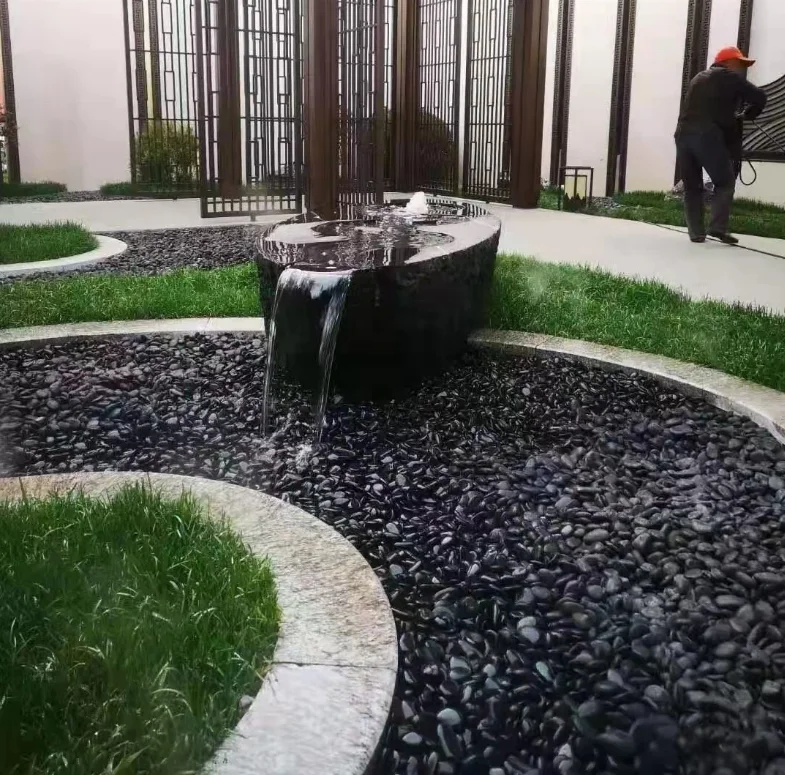 Wholesale of High Polished Pebble Landscape Stones from Nanjing Factory for Garden Decoration or Paving