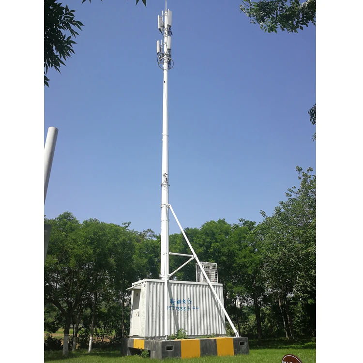 25 30 36 40 42 45 48 50 55 60 M Meter Telecom Telecommunication Self Supporting Communication Tower