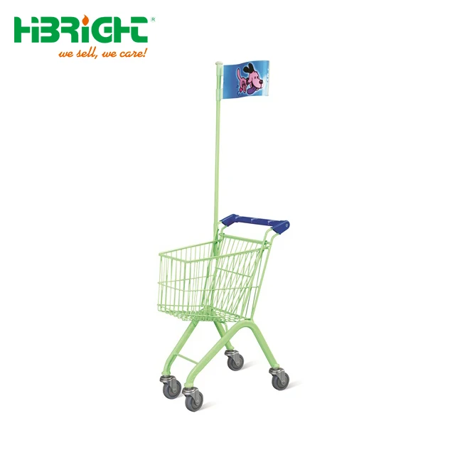 supermarket adorable Children shopping trolley small size shopping cart for kids
