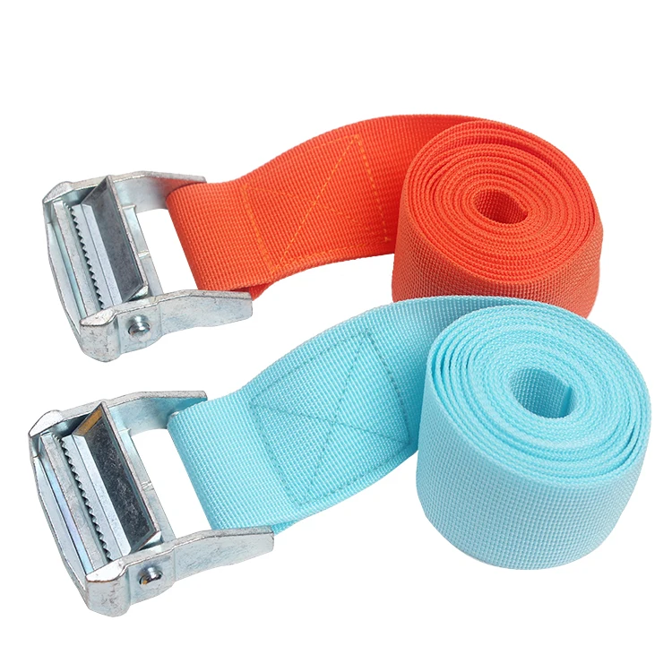 High Quality Cam Locking Buckle for Lashing Webbing Straps 250kgs Capacity Metal Cam Buckle Tie Down Lashing Strap