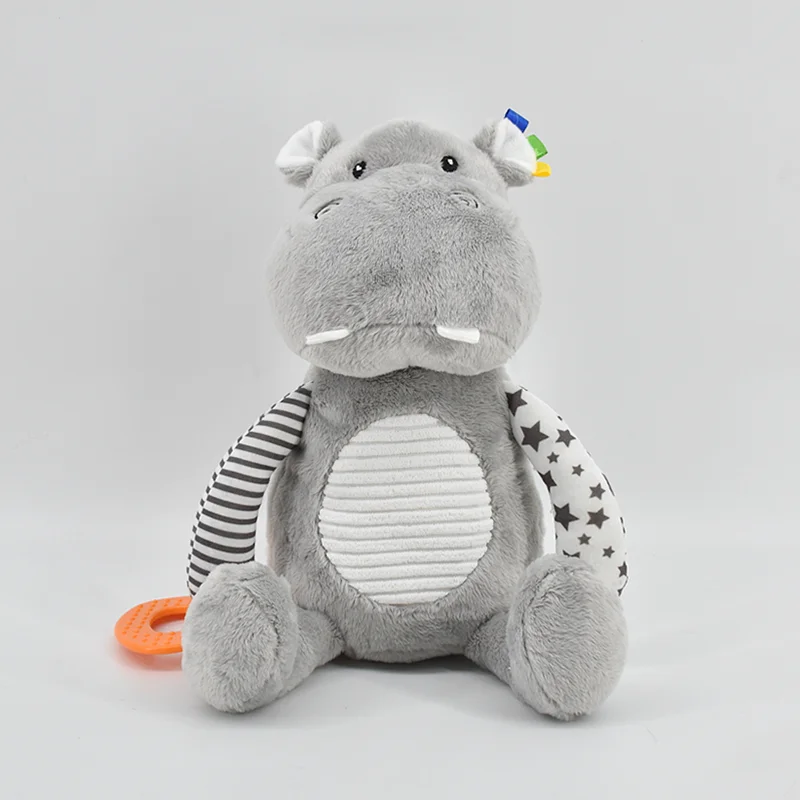 High Quality Baby Bed Teether Rattle Stroller Stuffed Sheep Hanging Plush Baby Teething Toys