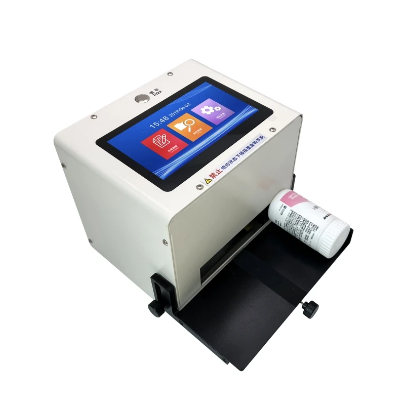 High Efficient Static Handheld Industrial Inkjet Printer Printing Machinery for Food Plastic Bag Small Plastic Motor Provided