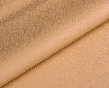 0.8MM Black Faux Leather Semi PU Leather For Sofa