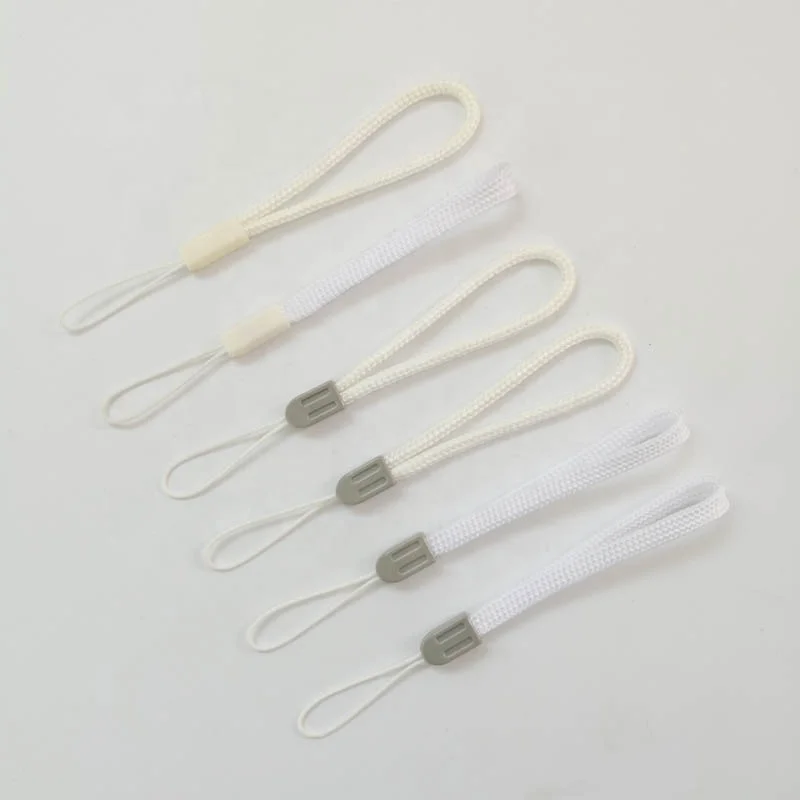 White Lanyard Wrist Straps for Tape Measure, Camera, Keys, Keychains, USB, Wallet and Tapeline Ring Straps