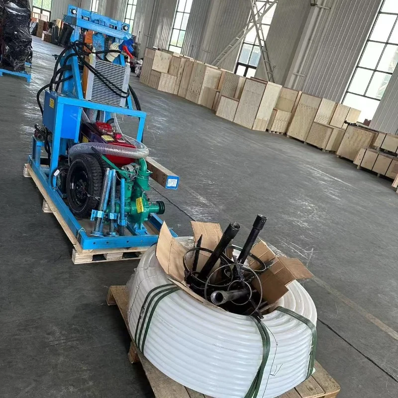 Water Bore Hole Well Forage Boring 100m 200m 300m Borehole Drill Small Mini Rig Deep Machine for Price