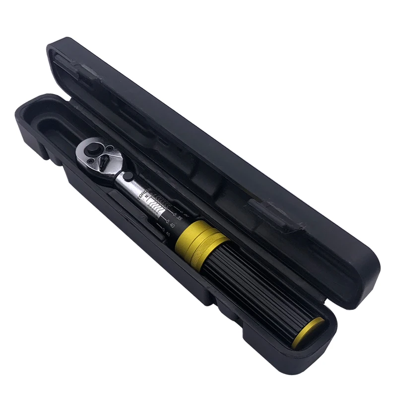 In Stock Universal Cars Torque Wrench 1/4' Drive Fine Scale 0.05N 1-6N.m Adjustable Torque Wrench