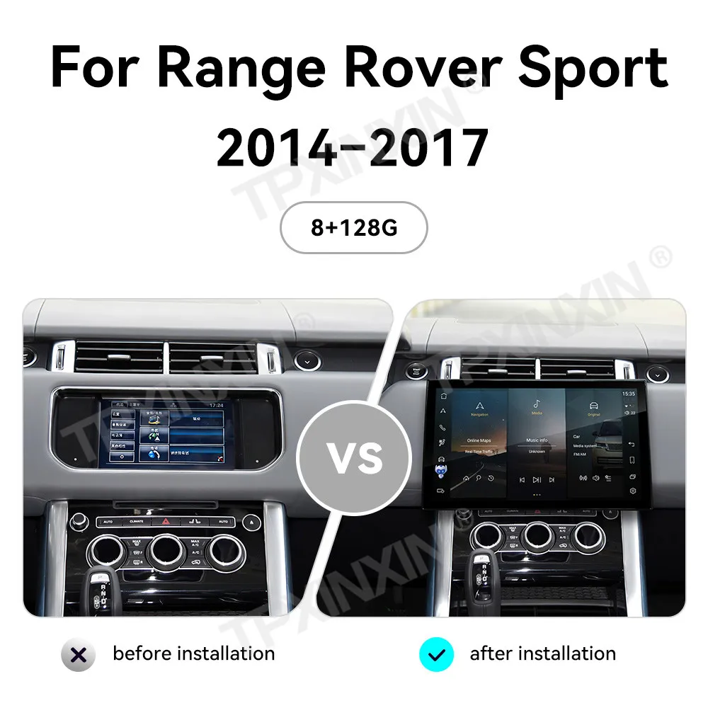 For Land Rover Range Rover Executive 2014-2017 Car Multimedia Player GPS Navigation Auto Electronics Android 13