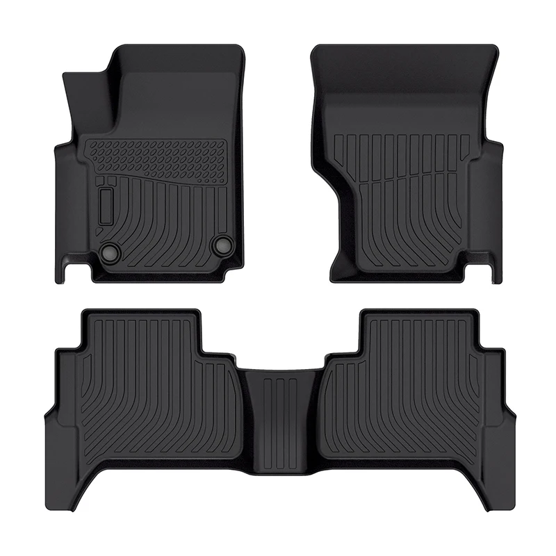 Wholesale OEM 3D TPE Car Floor Mats auto interior liners foot carpets For Chevrolet Tracker Volkswagen Amarok