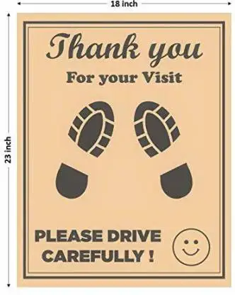 Sigle-use  White Paper Waterproof Car Floor Mats With Printed Feet