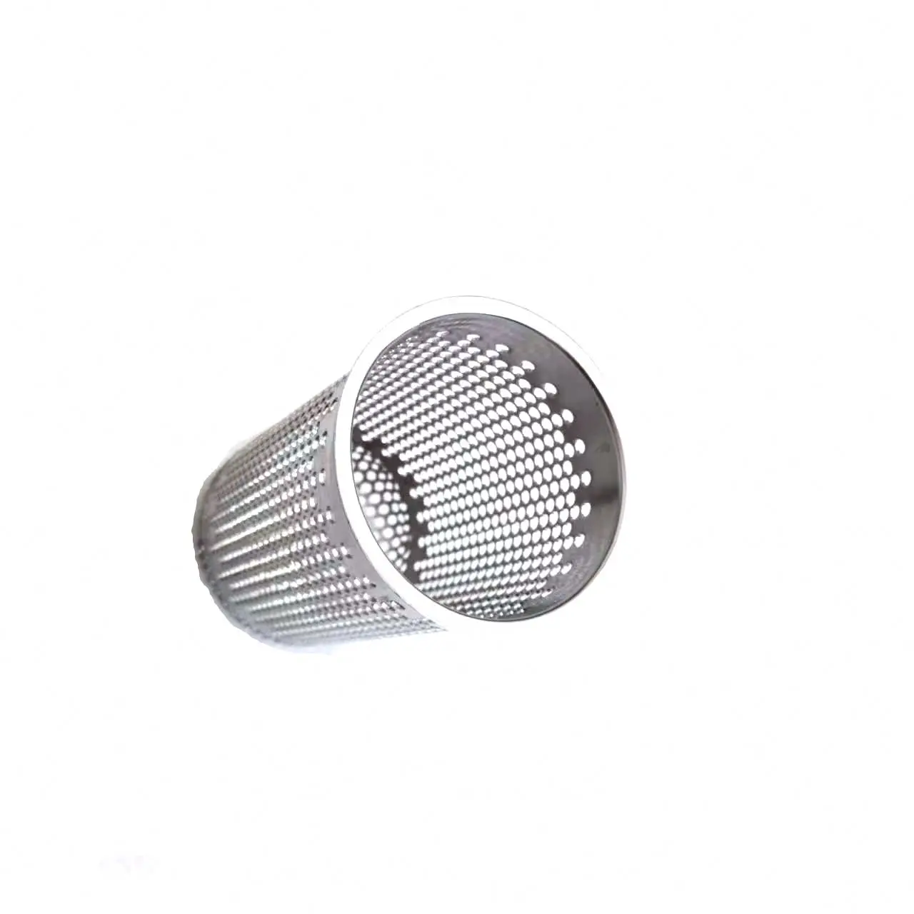 Customized 316L 304 Stainless Steel Punching Perforated Plate Composite Sintered Metal Wire Mesh Filter Cylinder Tube