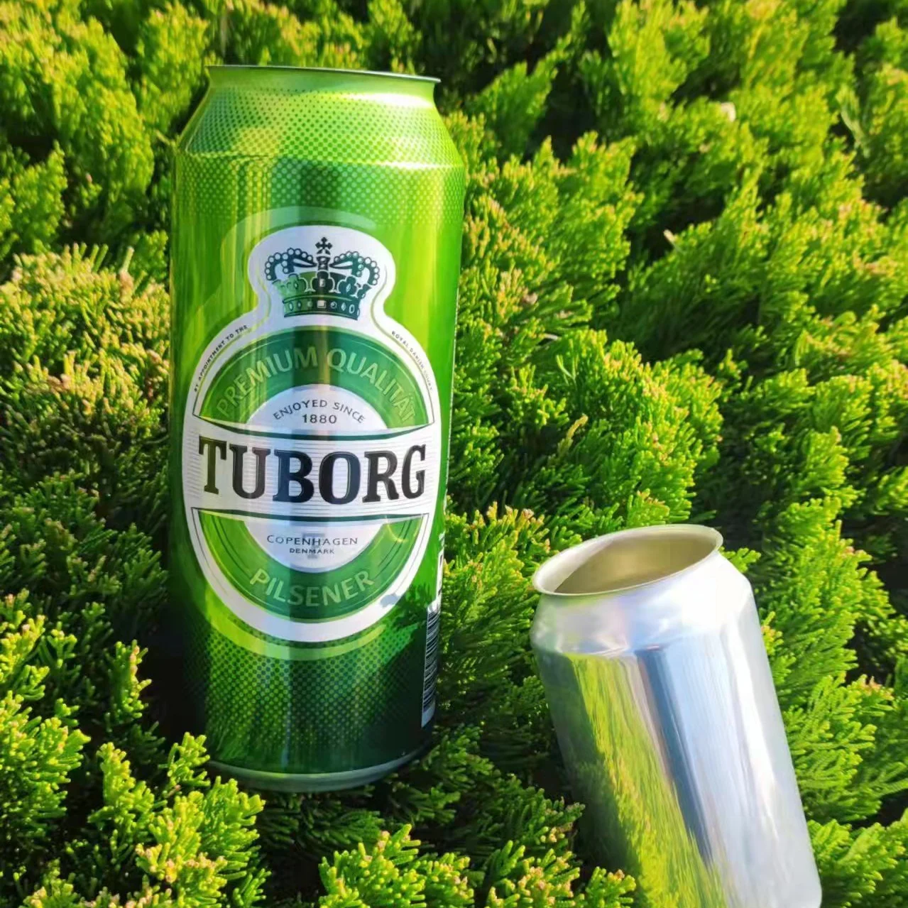 Brite silver blank 32oz 1L Crowler Beer Can for Craft Breweries