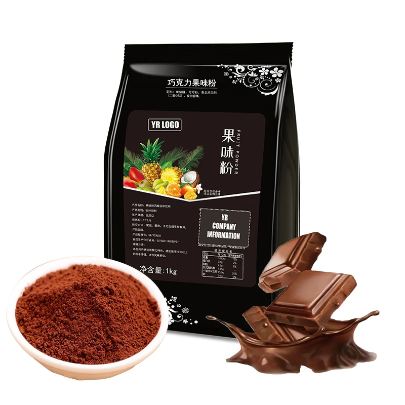 Instant Chocolate Tea Powder Supplier of Bubble Tea & Milk Tea Powder Flavor Drink Mix for Bubble & Milk Tea