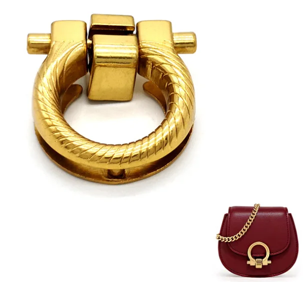 yonkio twist lock handbag custom bag hardware twist lock fashion container twist lock