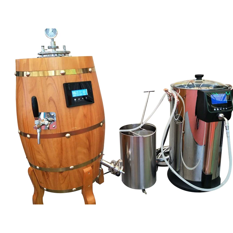 DIY home beer brewing equipment mashing tun craft beer brewing
