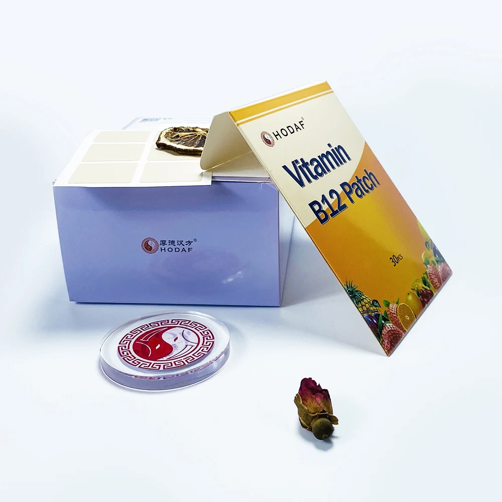 HODAF Hot Sale Skin Complex Vitamin B Pads Manufacturer OEM Free Sample Vitamin B12 Patch