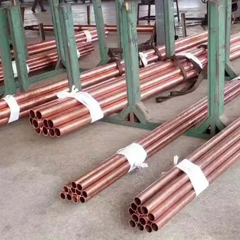 Прямая медная круглая труба индивидуального размера