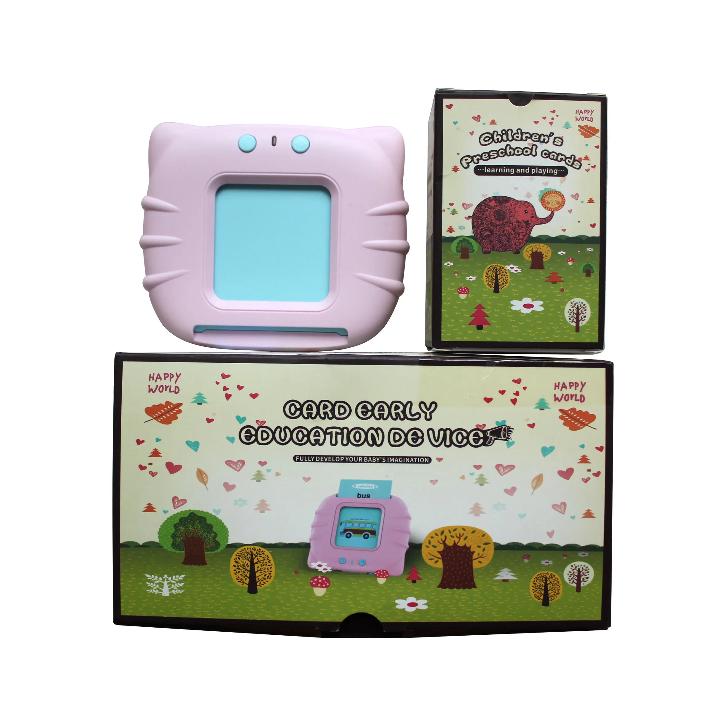 Educational Speech Therapy Toys Autism Toys with Sight Words Flash Card Learning for Kids