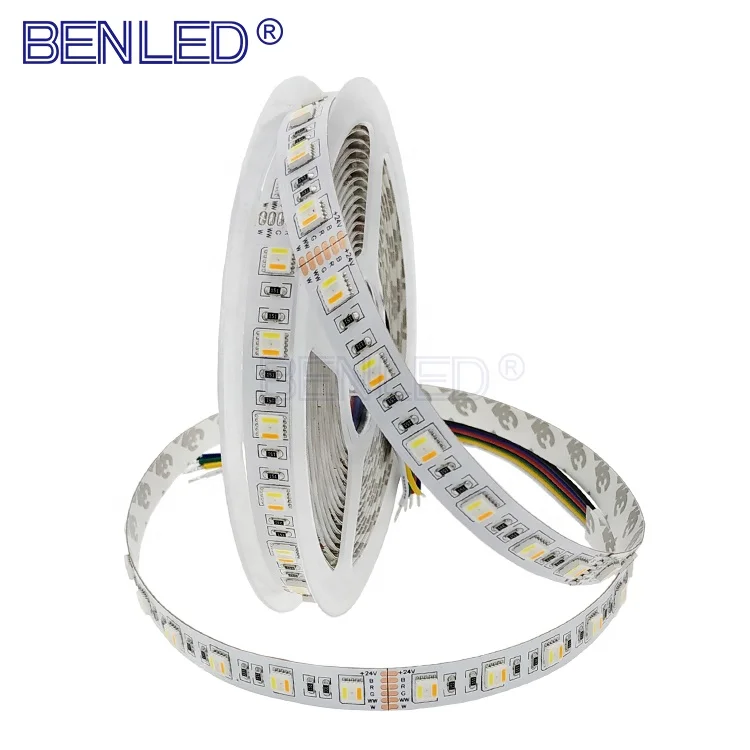 Newest 5050 RGBW Led Strip Light 5 Colors In 1 Led Waterproof Flexible Rgbww WRGBWW Led Strips