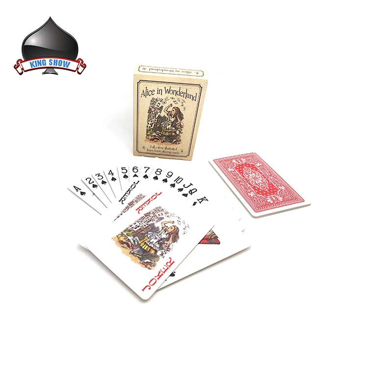 Factory Cheap Price Poker Vintage Blank Black Cards Both Sides Custom Playing Card