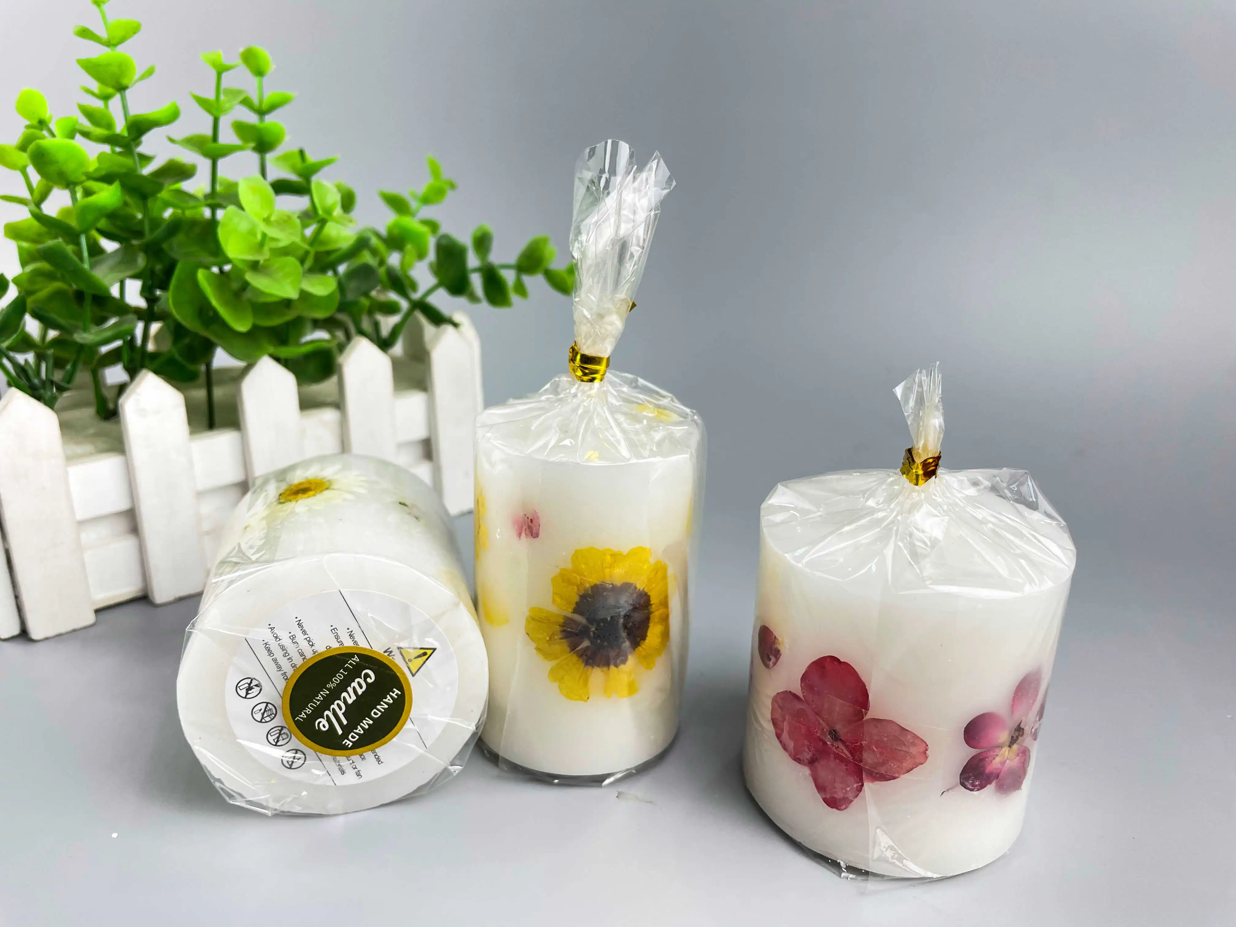 most popular wholesale cheap price  painted pillar candle with high quality