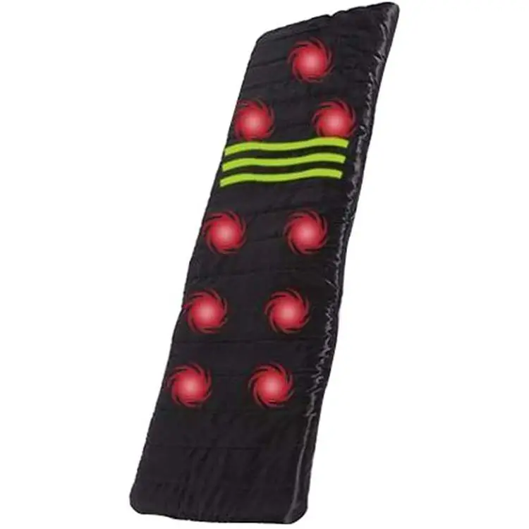 Comfortable polyester foldable full body electric vibrate vibrator massage mattress
