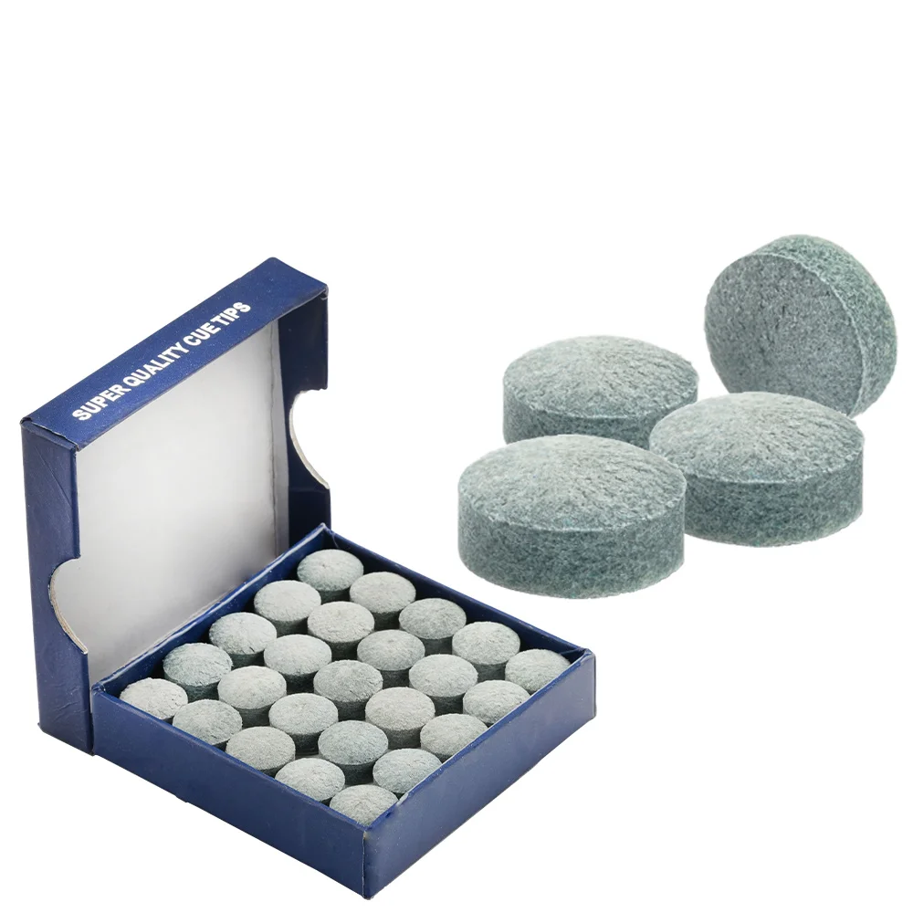 MEILIN Snooker Cue Tips 50 Pieces 10.5mm 11mm Tips A/B/C/Red Pool Cue Tips Billiard Cue Leather Head Accessories