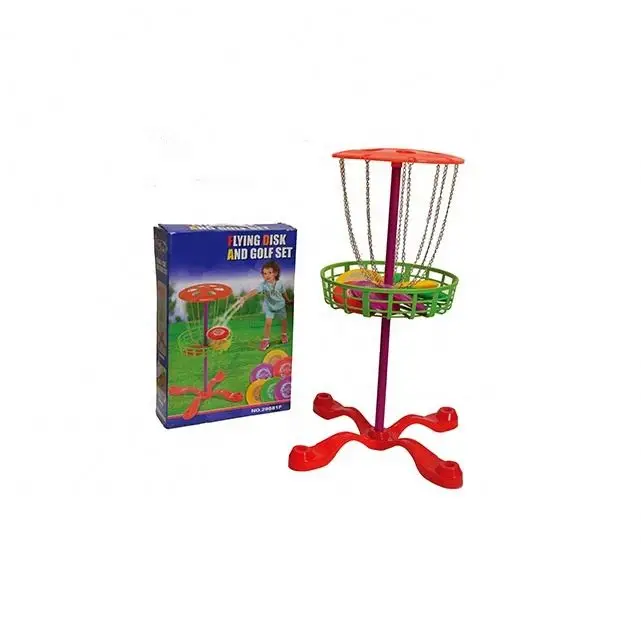 Mini Portable Flying Disk And Golf Set For Kids