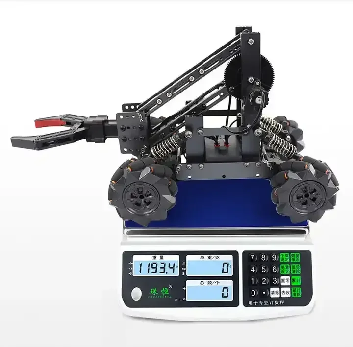 Radio-controlled toys Stunt car with camera Diy car assembly Wifi 720p camera Memory programming Manipulator Toy robot car