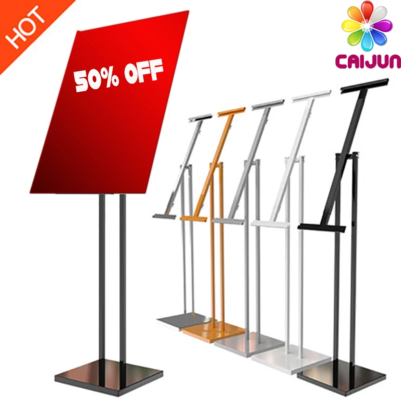 Exhibition trade show easy display tension fabric banner Catalogue Literature display