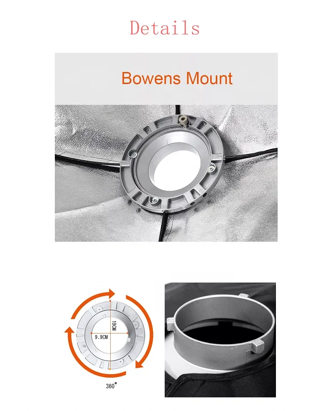 40x200cm Studio Flash Speedlite Square Reflector Softbox With Bowens mount